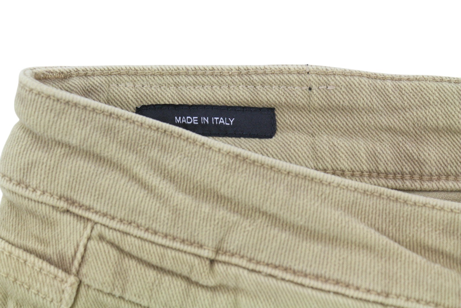 R13 berniukiški tiesūs moteriški džinsai, 29 chaki spalvos, tamprūs, trumpinti iki kulkšnių, rekomenduojama kaina – 699 € 