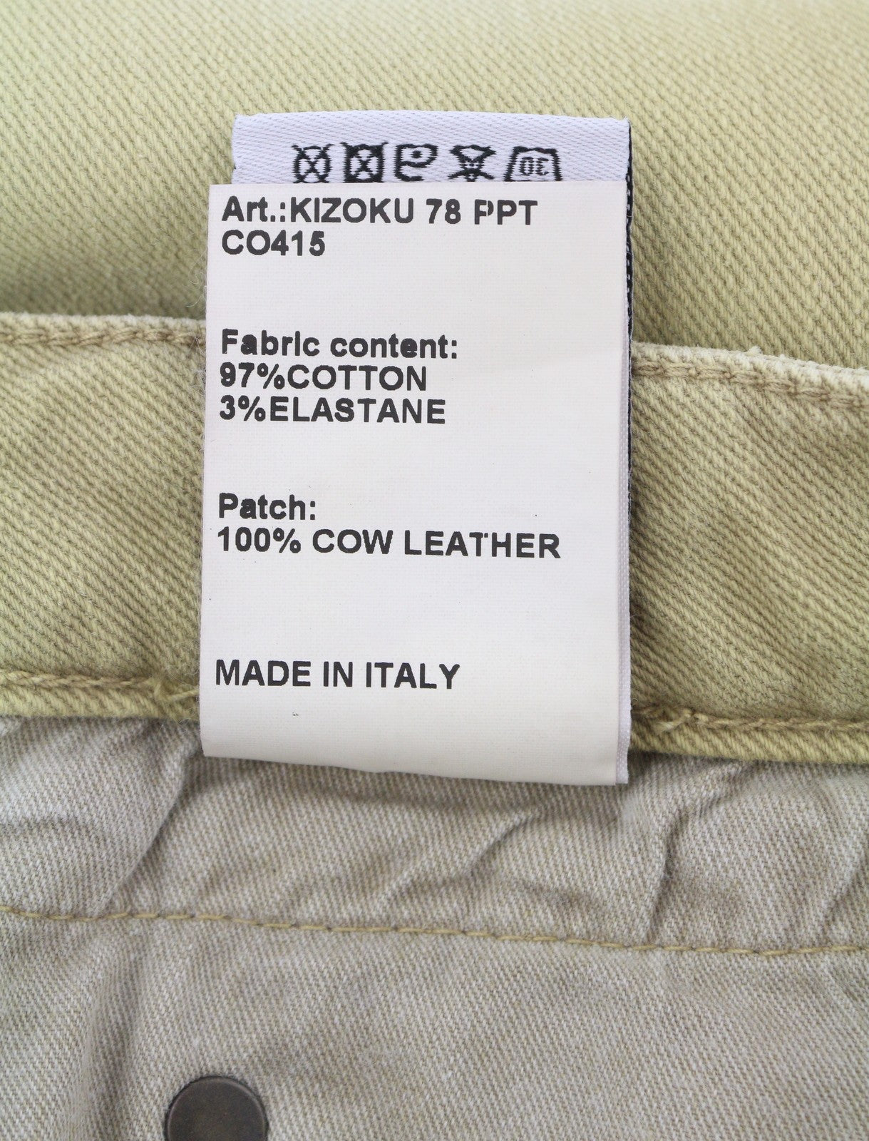 R13 berniukiški tiesūs moteriški džinsai, 28 chaki spalvos, tamprūs, trumpi, šviesiai džinsiniai, iki kulkšnių, rekomenduojama kaina – 699 € 