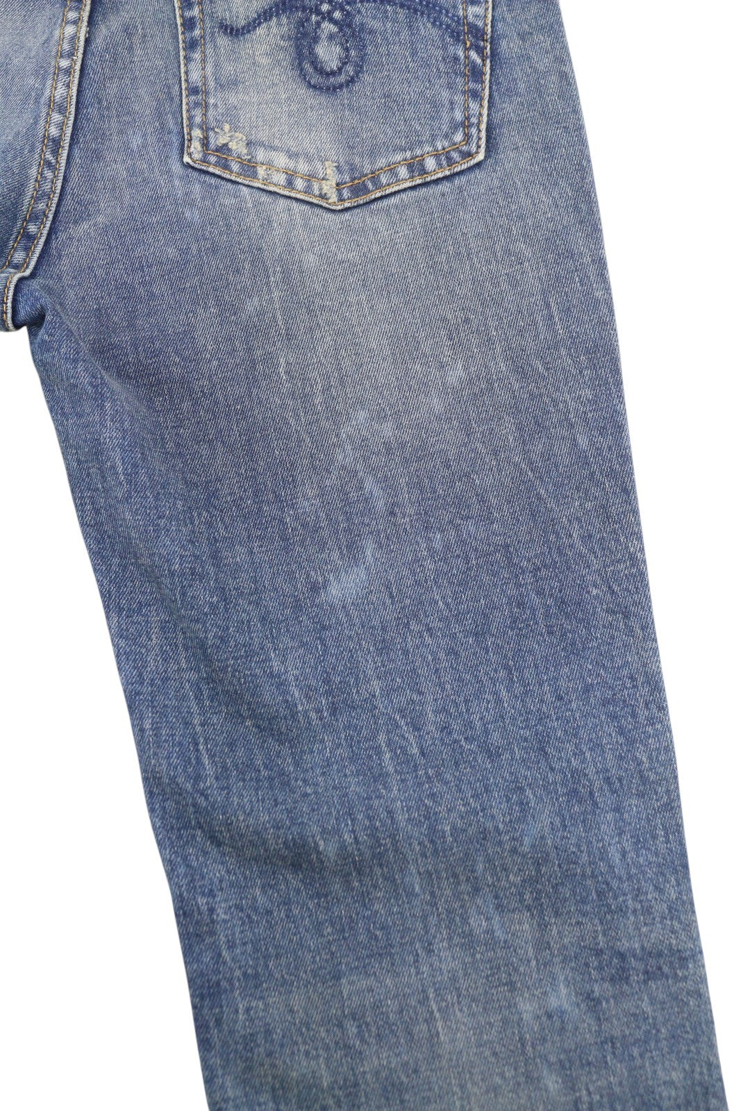 R13 Kick Fit moteriški džinsai, 26 Kelly tamprūs, skalbti, išblukę, iki kulkšnių, RRP 699 € * 