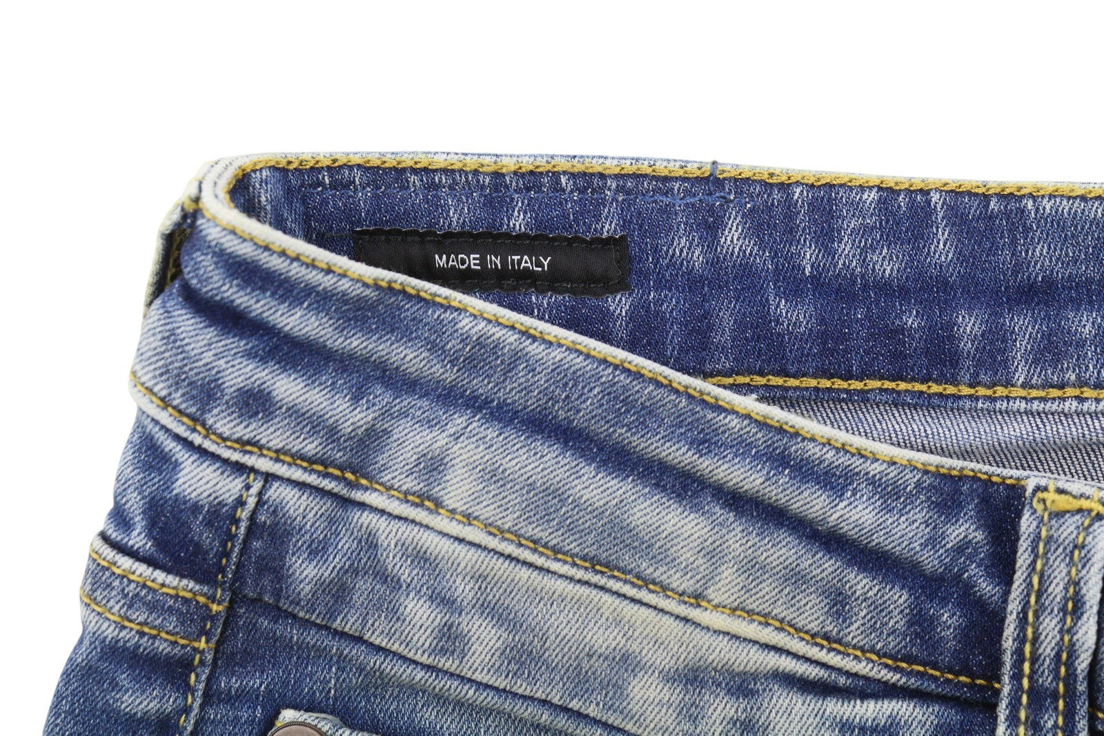 R13 berniukiški aptempti džinsai moterims 27 mėlyni, skalbti, išblukę, iki kulkšnių, trumpinti su užtrauktuku. 