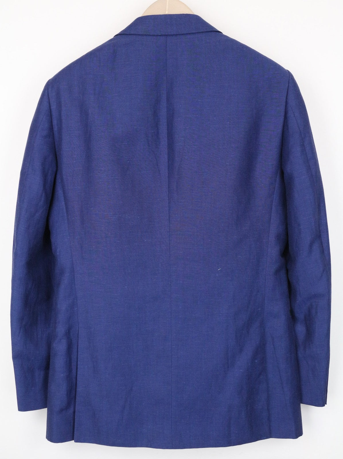 „SUITSUPPLY“ naujas „Verona Tux“ vyriškas švarkas, UK38R, mėlynas, vilnonis, lininis, vienaeilis 