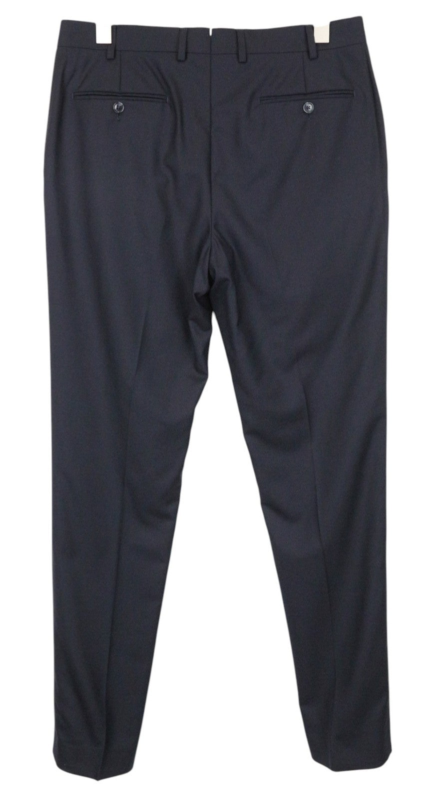 SUITSUPPLY La Spalla vyriškas kostiumas UK42R mėlynas vilnonis, trijų dalių, vienaeilis, klasikinis