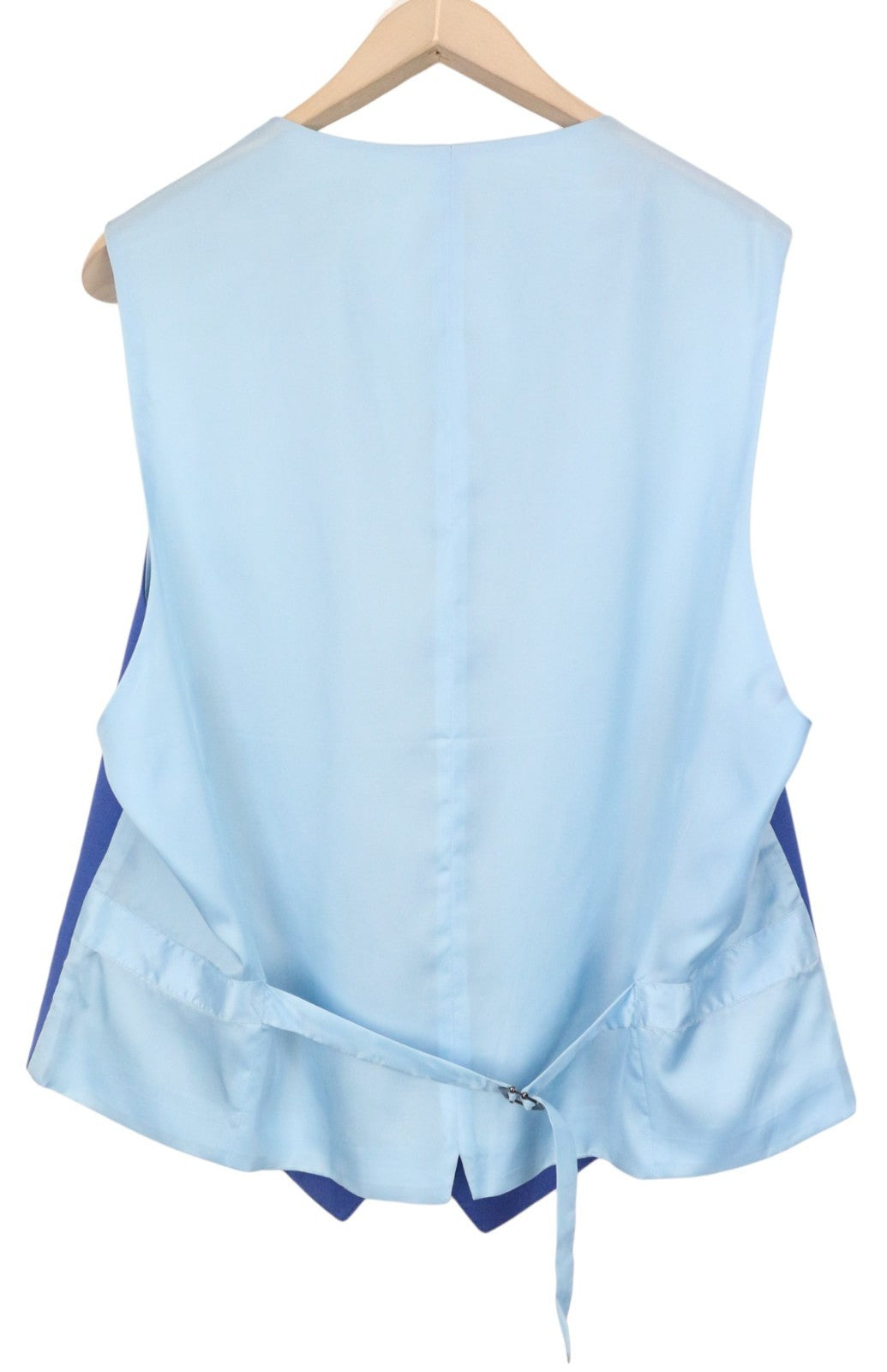 SUITSUPPLY Ferrara Men's Suit UK50R Blue 2 Piece Waistcoat & Trousers Pure Wool