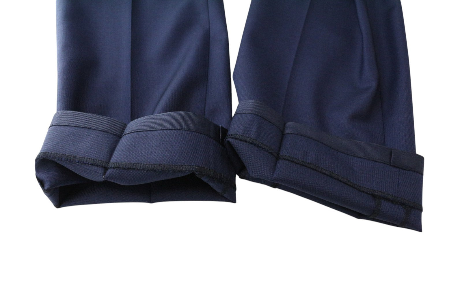 SUITSUPPLY Lazio Men's Suit UK36L Blue Wool 2 Piece Single-Breasted Tailored