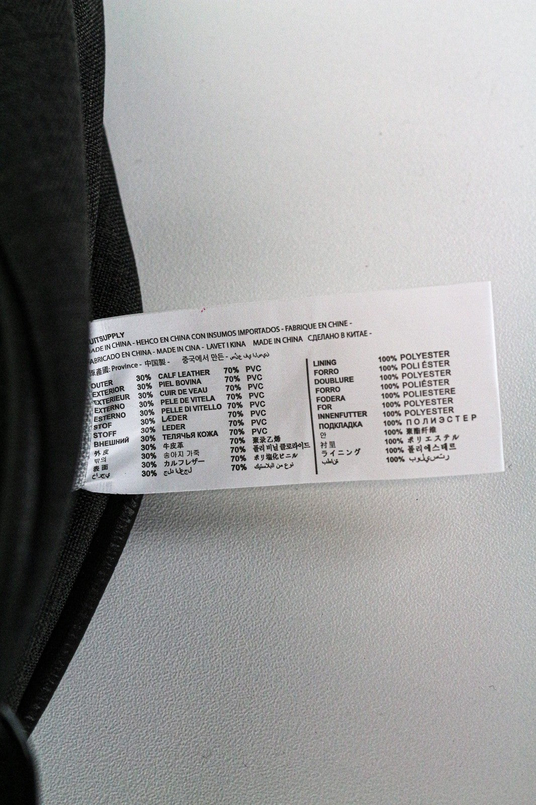 „SUITSUPPLY“ vyriška rankinė OS rudos pilkos spalvos odinė laisvalaikio kuprinė darbui su detalėmis 