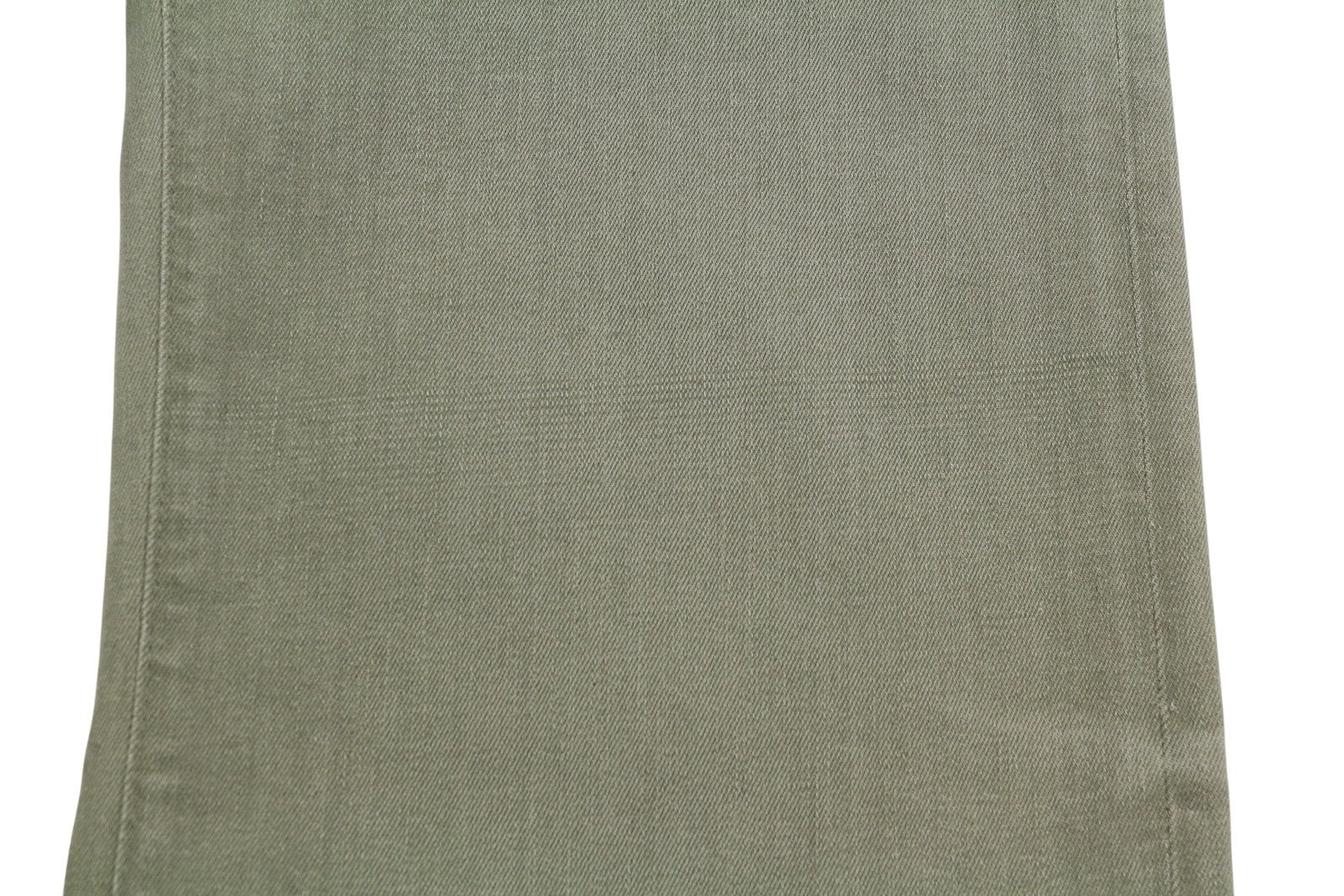 R13 Jane Women Jeans 28 Olive Green Stretch Loose Straight High Waist RRP€699