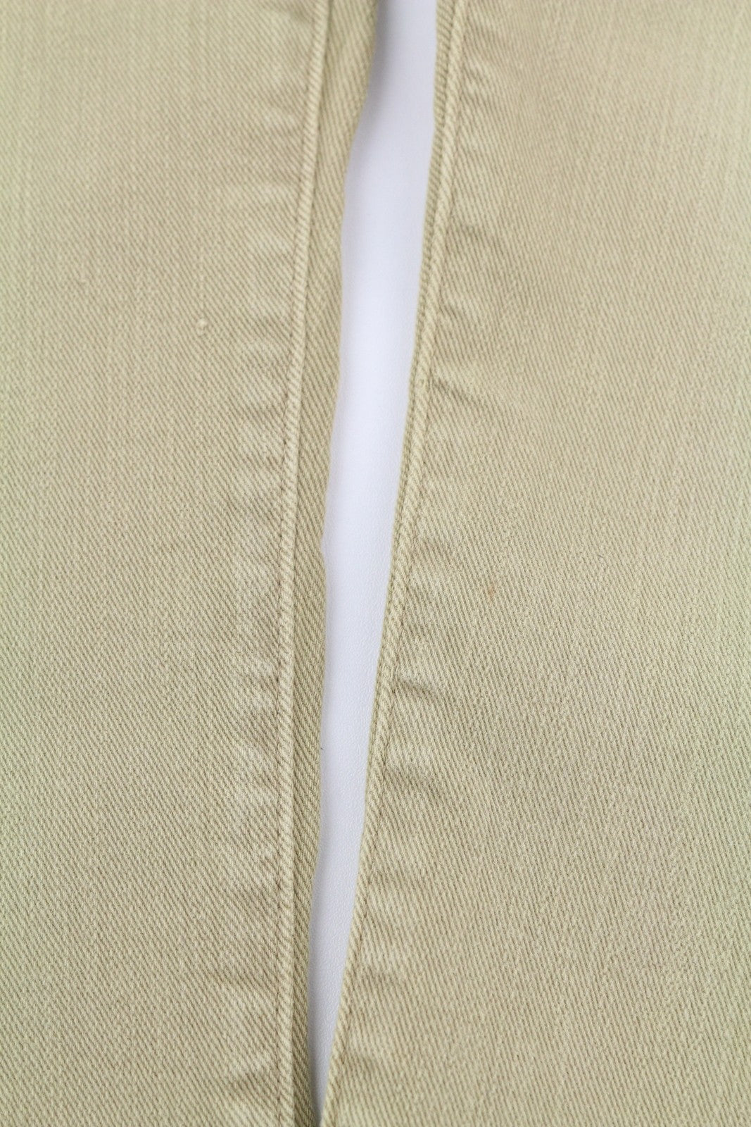 R13 Boy Straight Women Jeans 28 Khaki Stretch Denim Cropped Ankle Length RRP€699