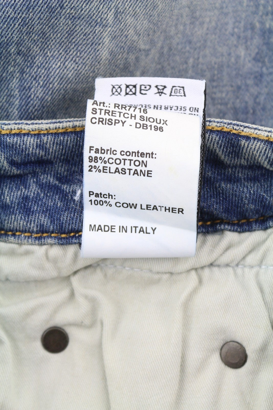 R13 Boy Straight Women Jeans 26 Kelly Stretch Washed Faded Cropped Zip RRP€645