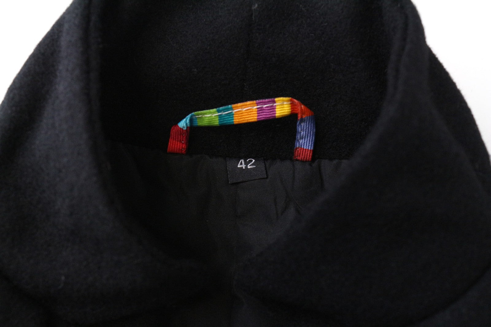 TUCANO URBANO New Carmen Women's Coat IT42 Black Wool Blend Windproof Biker