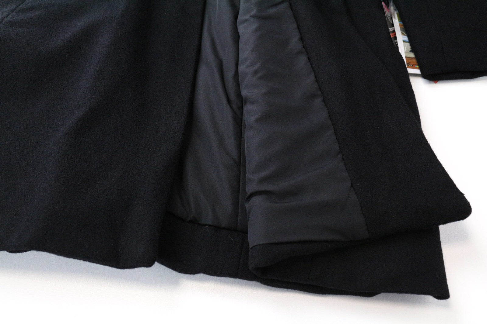 TUCANO URBANO New Carmen Women's Coat IT42 Black Wool Blend Windproof Biker