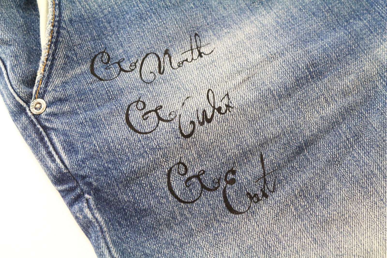 SCOTCH &amp; SODA Fleet vyriški džinsai W29/L34 3D anti-fit mėlyni, dažyti su defektais ant... 