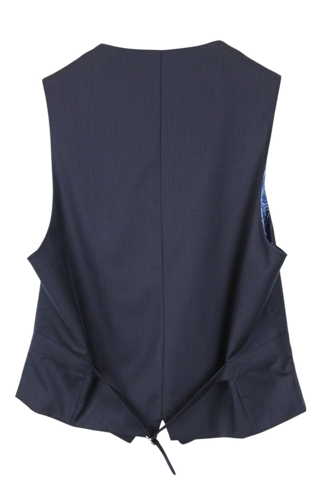 SUITSUPPLY Lazio La Spalla Men's Suit UK44R Blue Slim 3-Piece Wool S150s Set