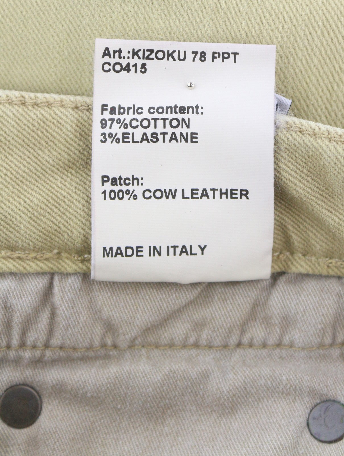 R13 berniukiški tiesūs moteriški džinsai, 24 chaki spalvos, tamprūs, blukinti, iki kulkšnių, laisvalaikio, RRP 699 € 