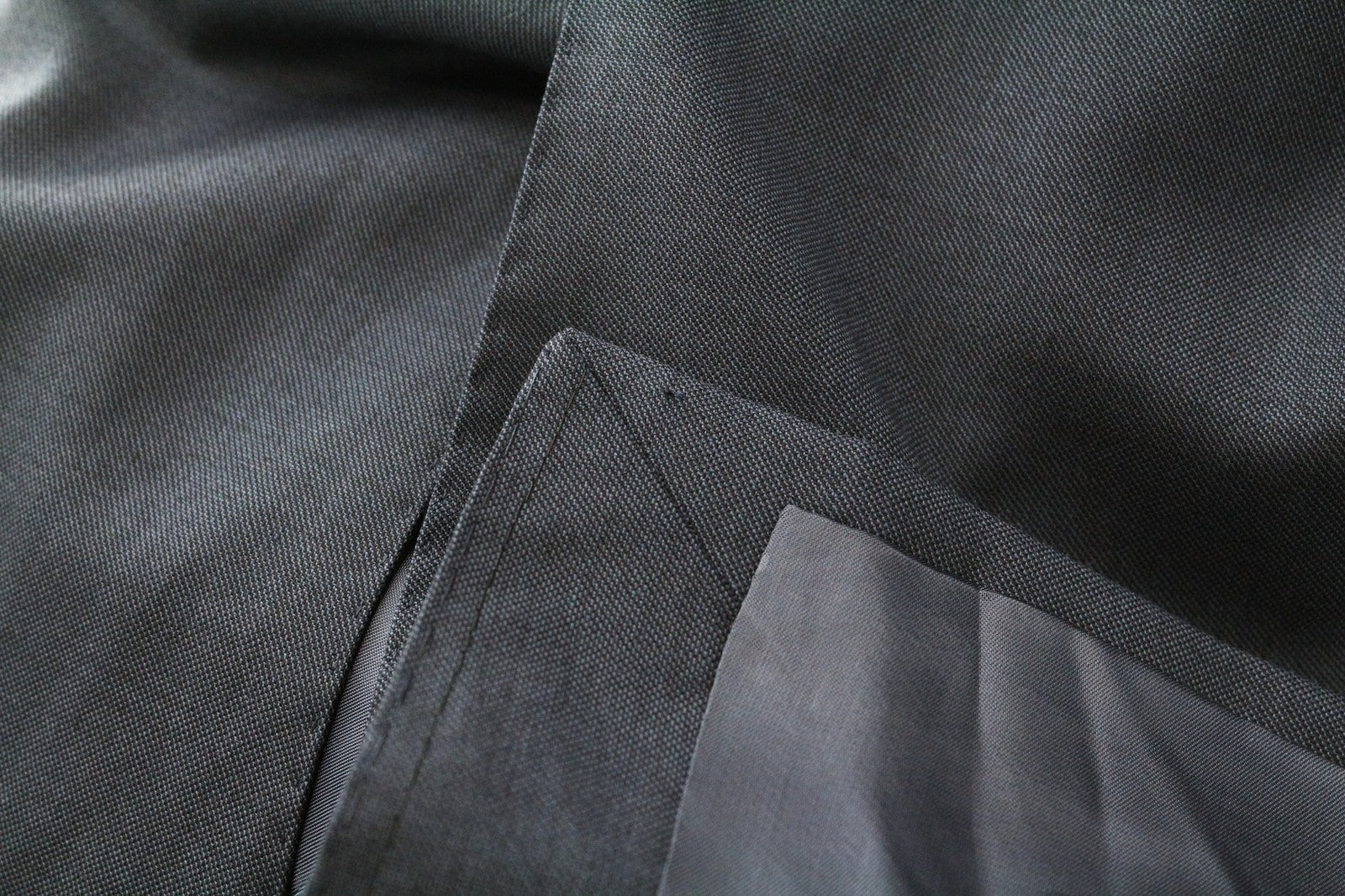 SUITSUPPLY Washington Men's Blazer UK36R Blue Wool Super 110's Slim