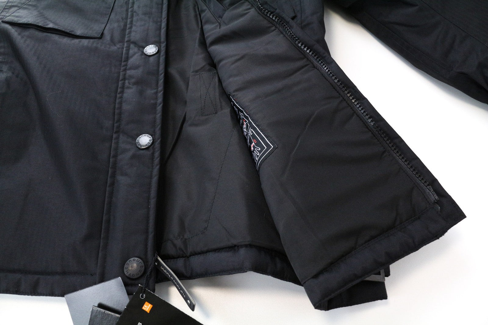 TUCANO URBANO 2Cilindri moteriška striukė XS, juoda, šarvuota, kvėpuojanti motociklininkų striukė 