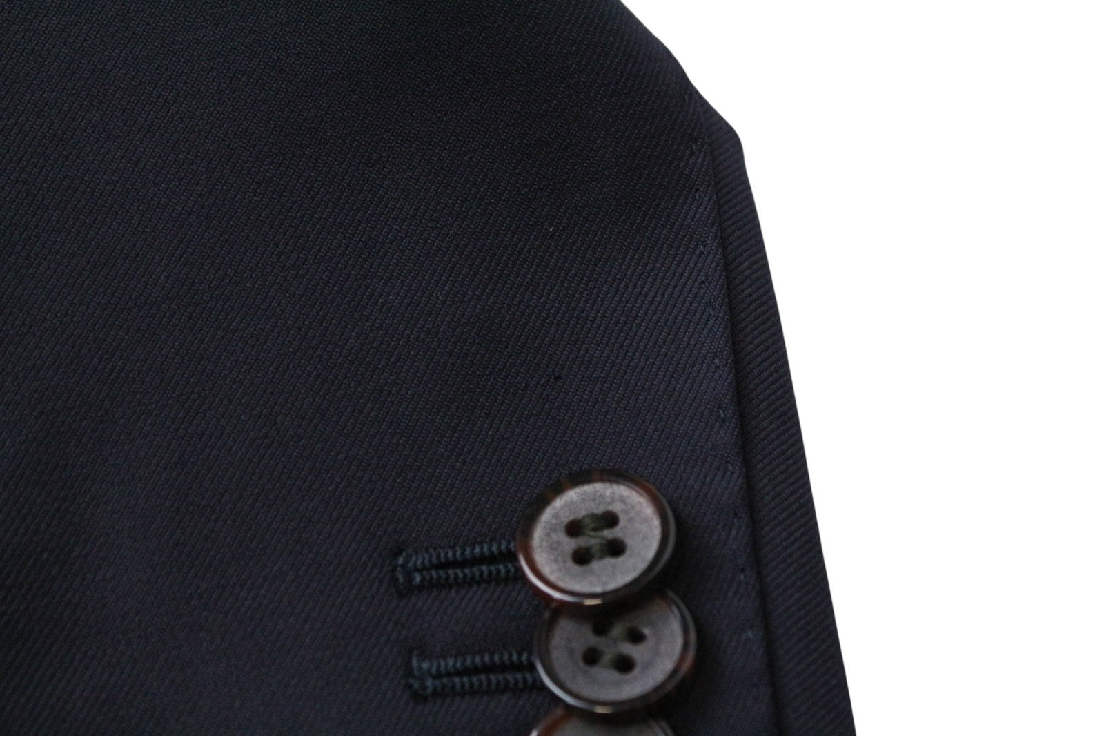 SUITSUPPLY Lazio Men's Suit UK52R Navy Blue Pure Wool 2 Piece Slim Single-Breast