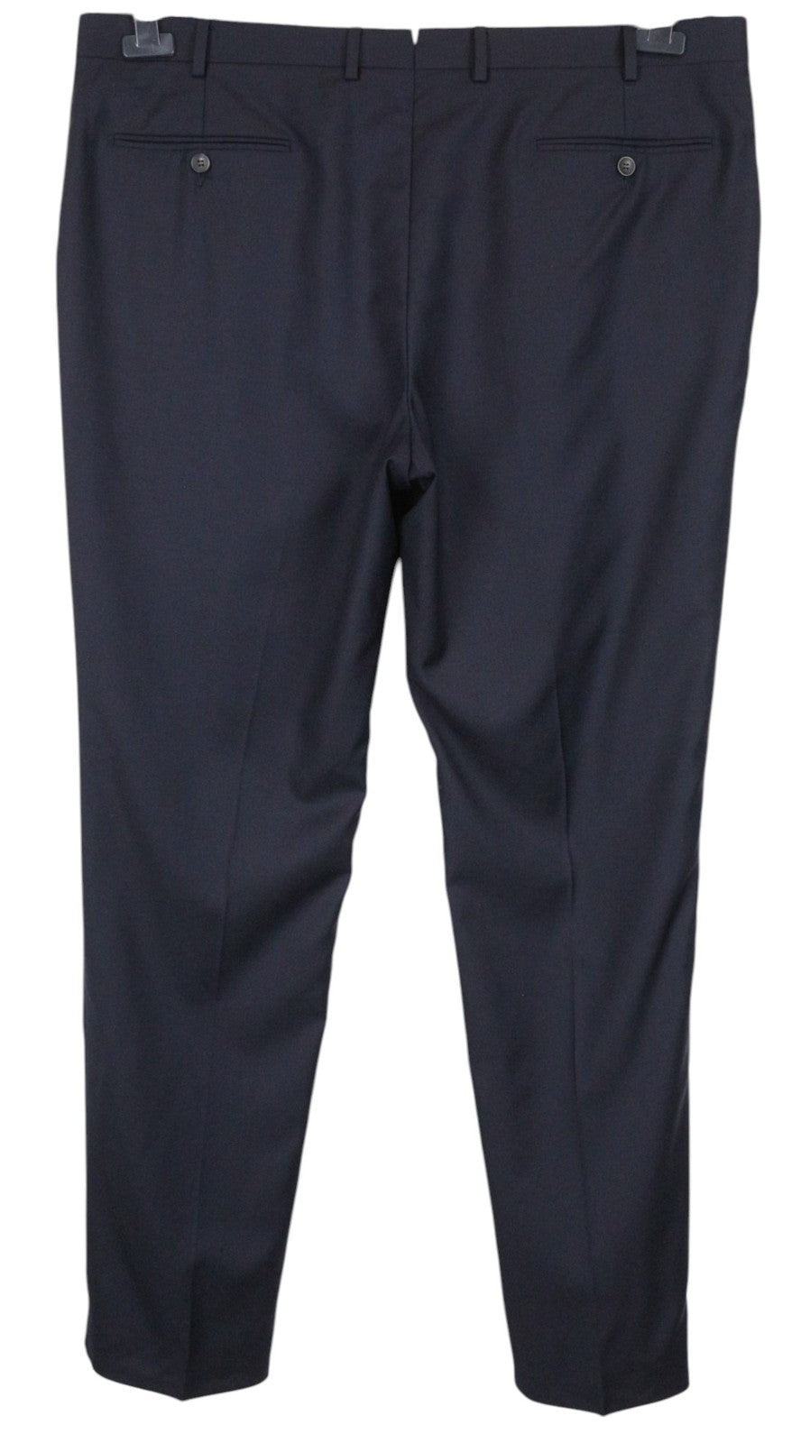 SUITSUPPLY Lazio Men's Suit UK52R Navy Blue Pure Wool 2 Piece Slim Single-Breast