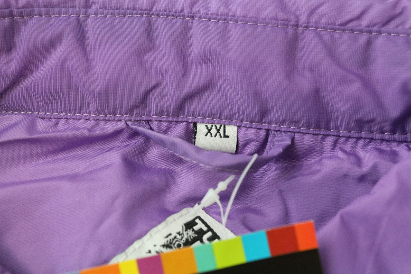 TUCANO URBANO Fester vyriška striukė, 2XL, violetinė, pamušalu, spaudėmis užsegama apykakle, neperšlampama, su užtrauktuku 