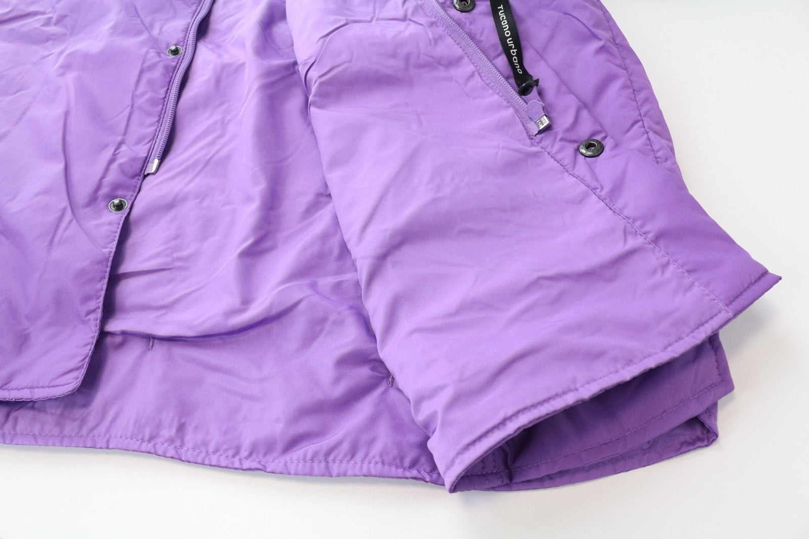 TUCANO URBANO Fester vyriška striukė, 2XL, violetinė, pamušalu, spaudėmis užsegama apykakle, neperšlampama, su užtrauktuku 