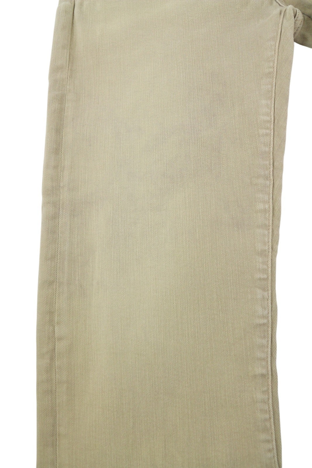 R13 berniukiški tiesūs moteriški džinsai, 31 chaki spalvos, tamprūs, išblukę, trumpinti iki kulkšnių, rekomenduojama kaina – 699 € 