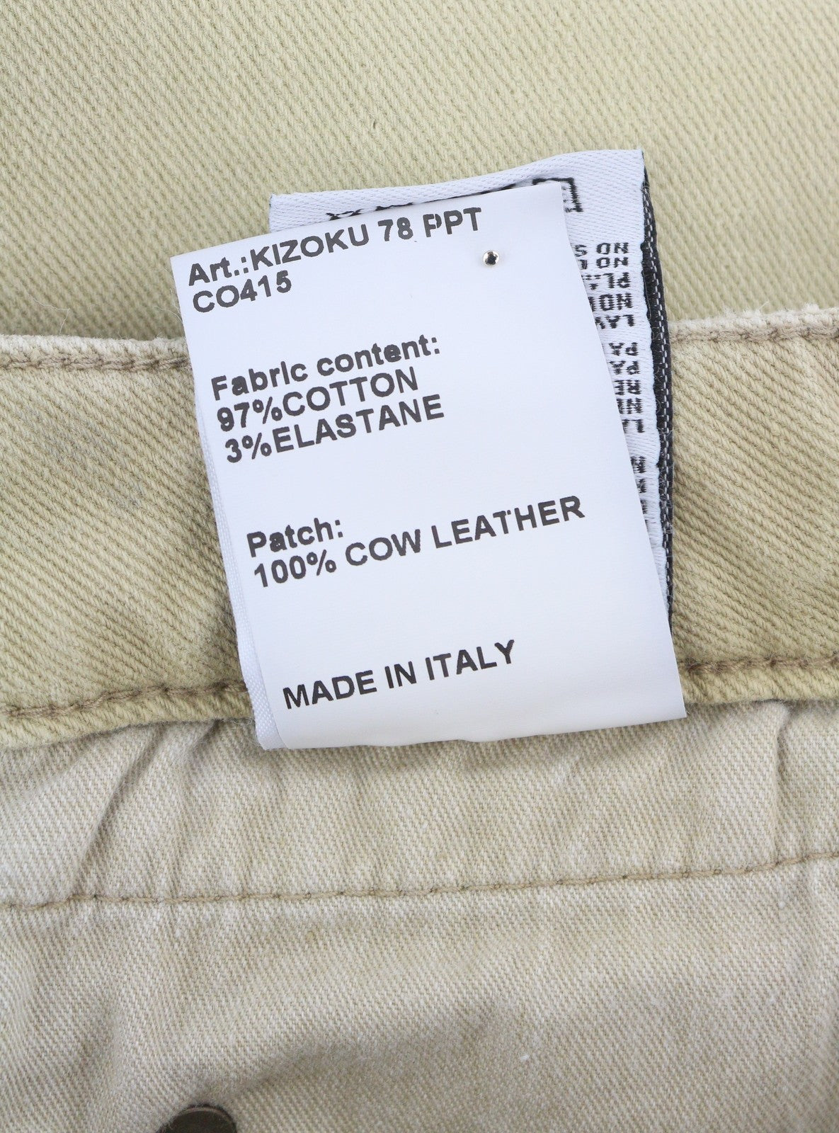 R13 Boy Straight Women Jeans 27 Khaki Stretch Washed Cropped Ankle Zip RRP€699