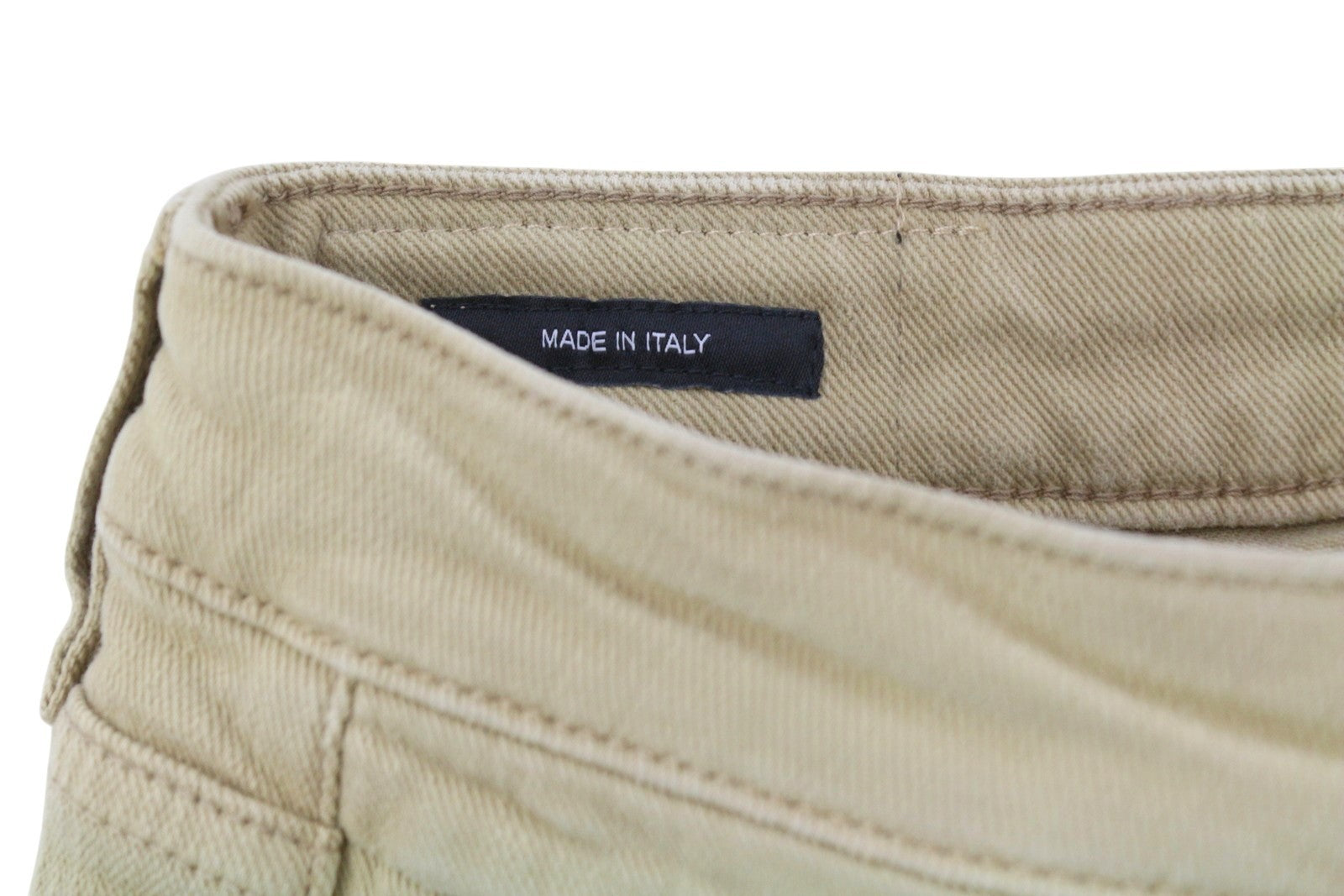 R13 berniukiški tiesūs moteriški džinsai, 27 chaki spalvos, tamprūs, išblukę, trumpinti iki kulkšnių, rekomenduojama kaina – 699 € 