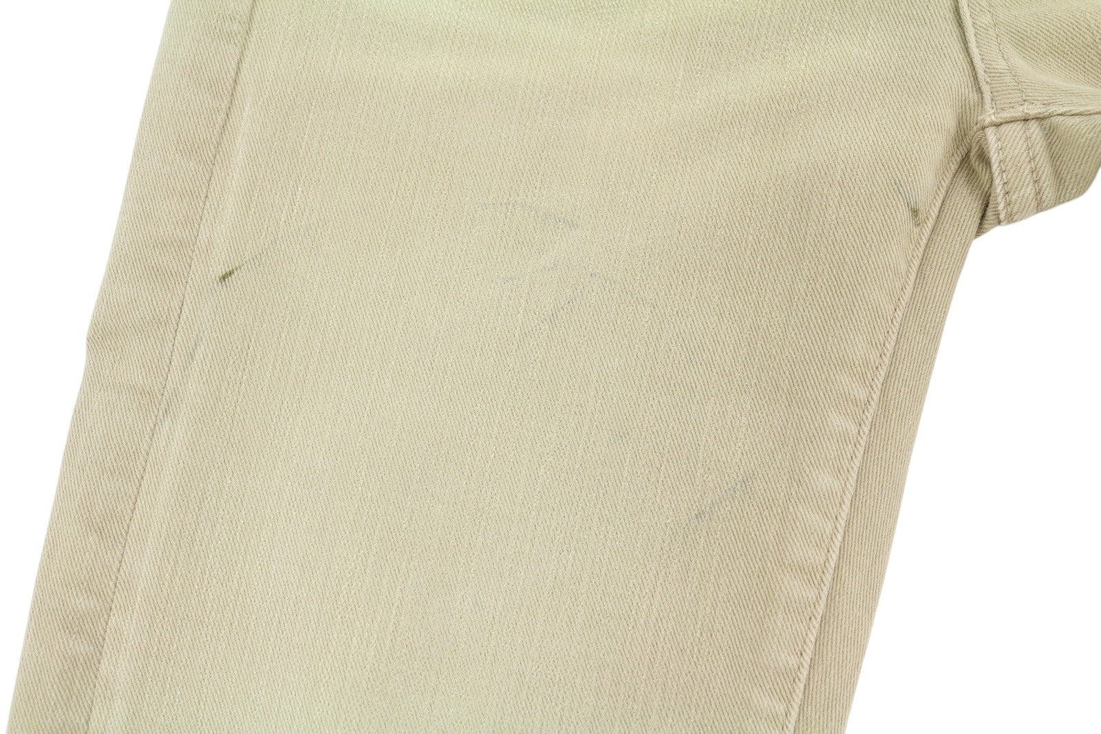 R13 berniukiški tiesūs moteriški džinsai, 26 chaki spalvos, tamprūs, išblukę, trumpinti iki kulkšnių, rekomenduojama kaina – 699 € 