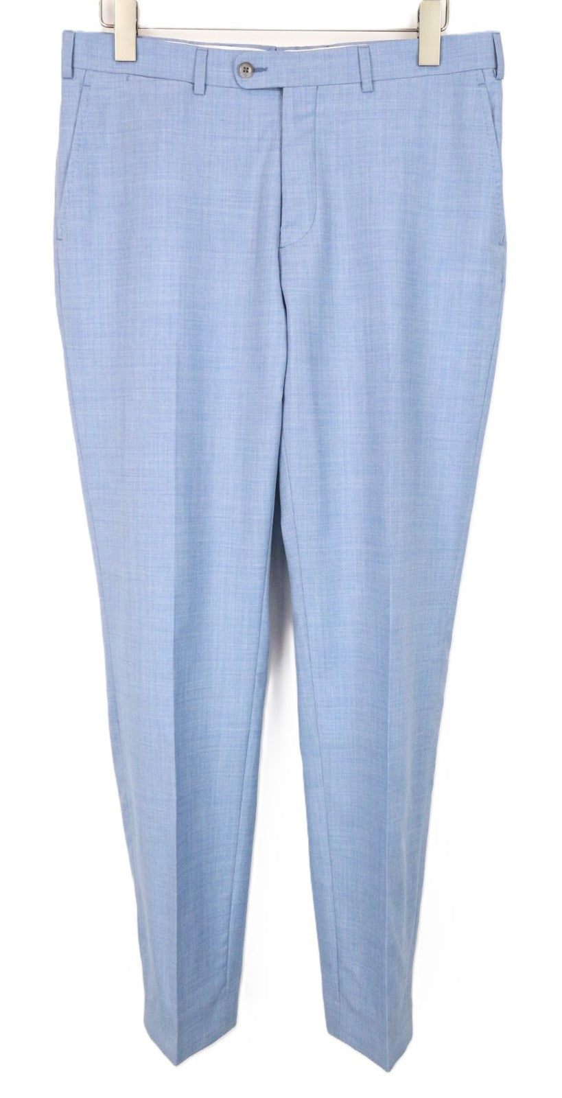 SUITSUPPLY Lazio Men's Suit UK36S Light Blue Pure Wool Slim 2 Piece Classic Set