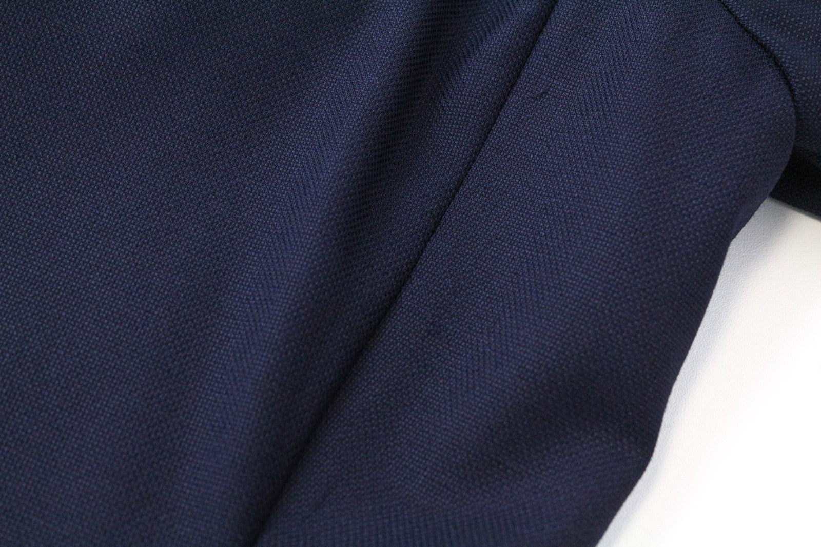 SUITSUPPLY La Spalla Men's Blazer UK52S Blue Wool Stretch Single-Breast Formal