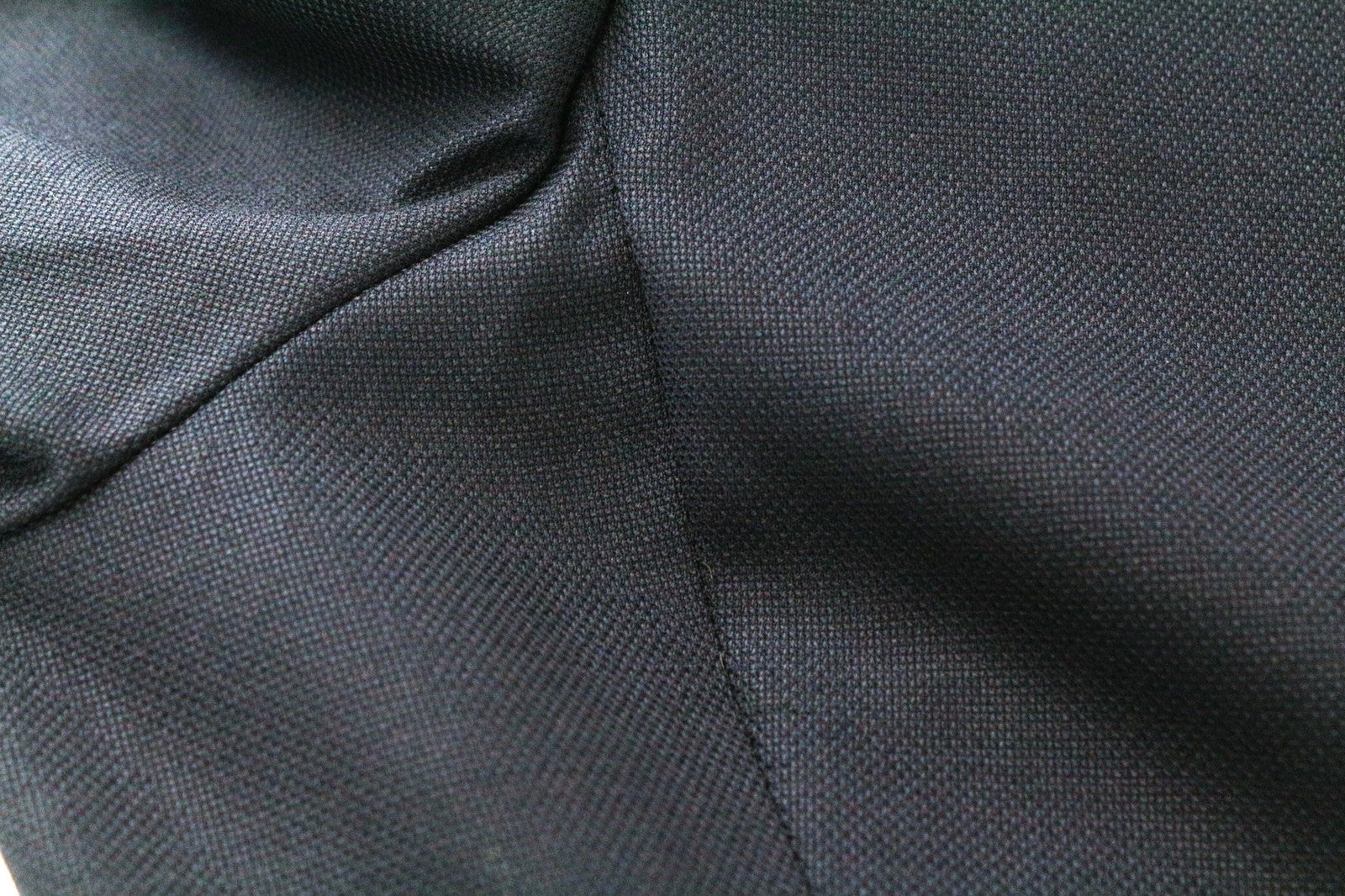 SUITSUPPLY La Spalla Men's Blazer UK52S Blue Wool Stretch Single-Breast Formal