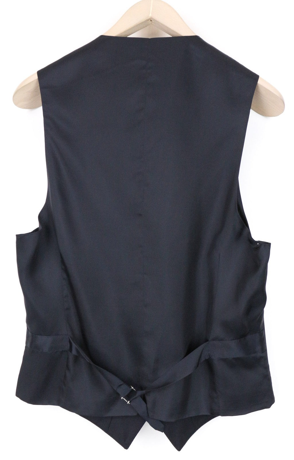 SUITSUPPLY La Spalla Men's Suit UK34S Navy Blue 3 Piece Pure Wool Single-Breast