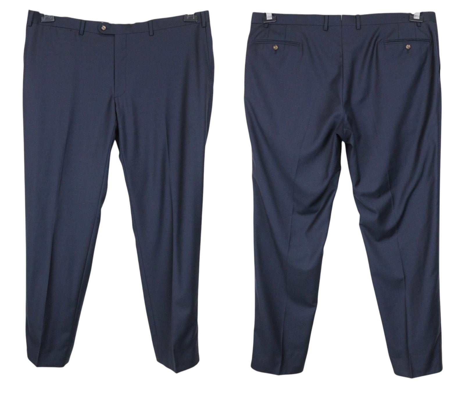 SUITSUPPLY Lazio Men's Suit UK50S Blue Slim 3Pc Perennial S110s Wool Blend