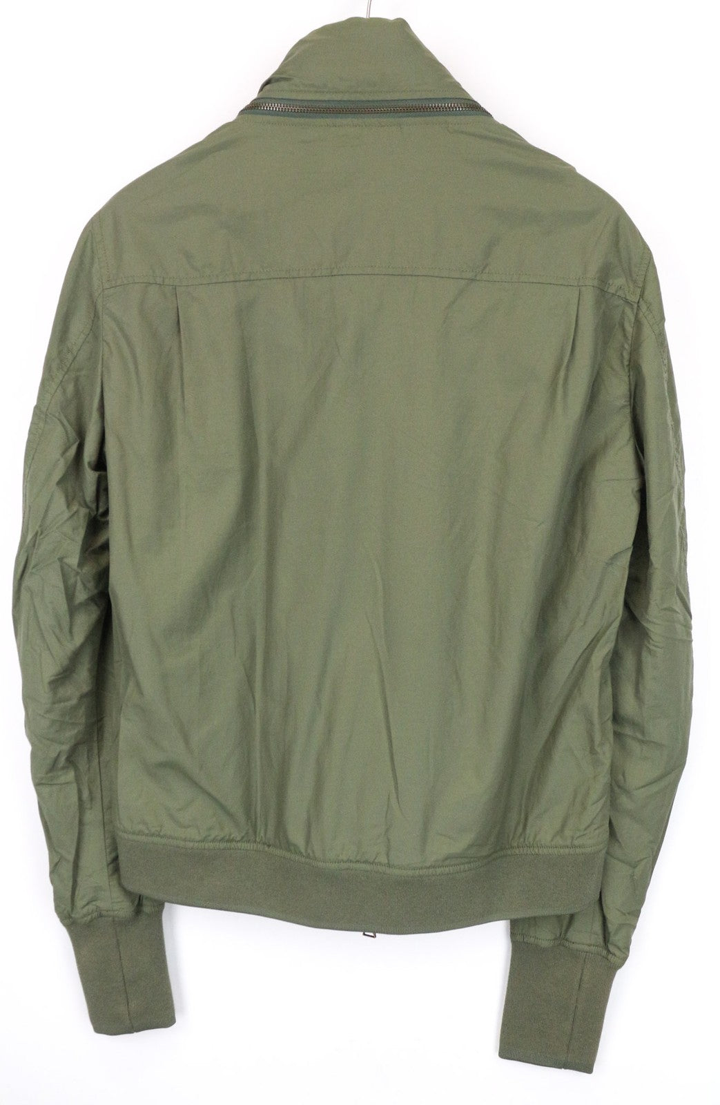 RICHMOND Men's Jacket 48 Green Casual Lightweight Zipped Lined Single-Breasted