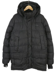 BERGANS OF NORWAY 5331 pūkinė parka vyriška striukė XL, juoda, su gobtuvu, dygsniuota, kompresinė 