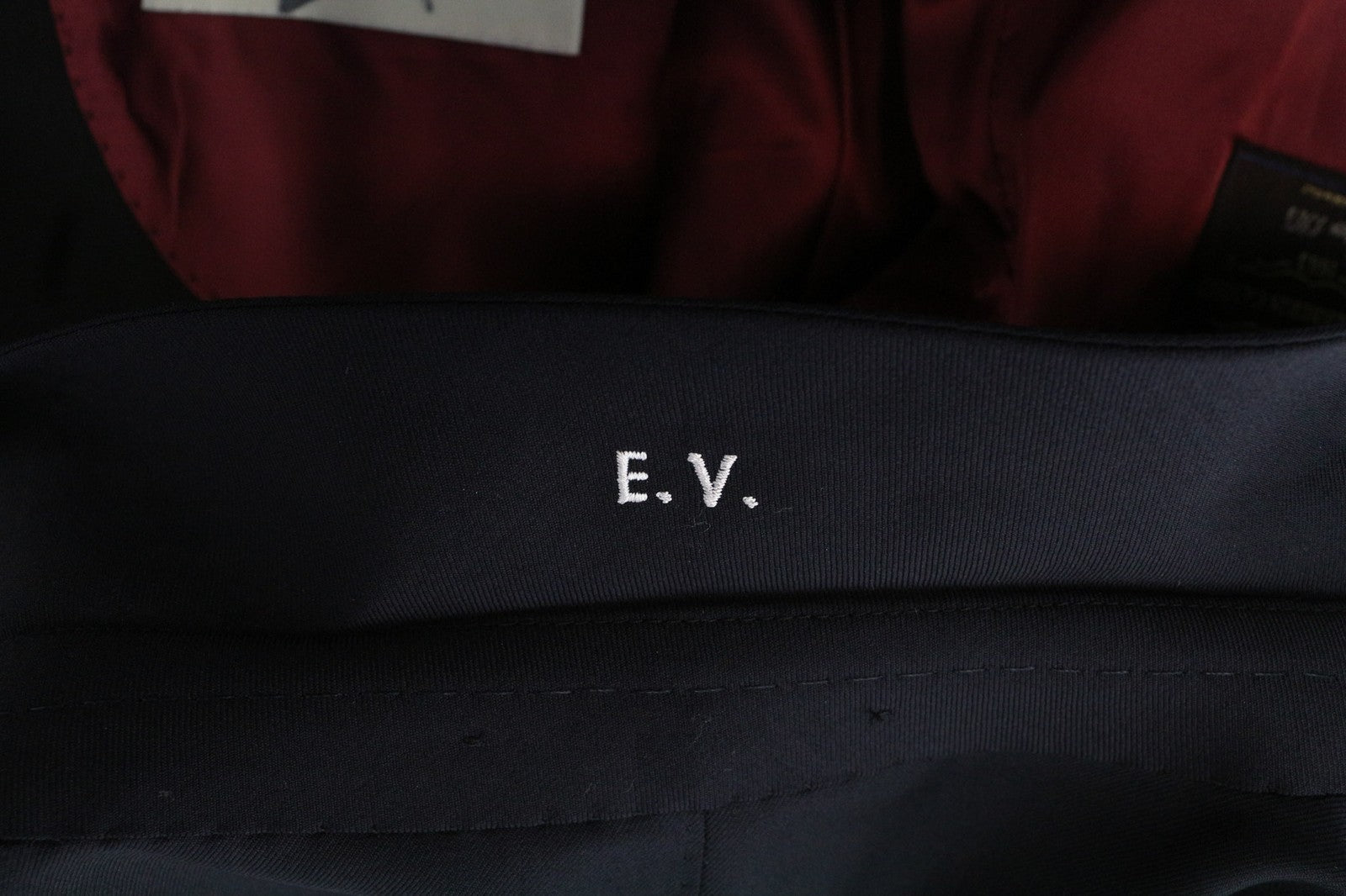 SUITSUPPLY La Spalla Men's Blazer UK44R Slim Navy Wool S130s Tuxedo Classic