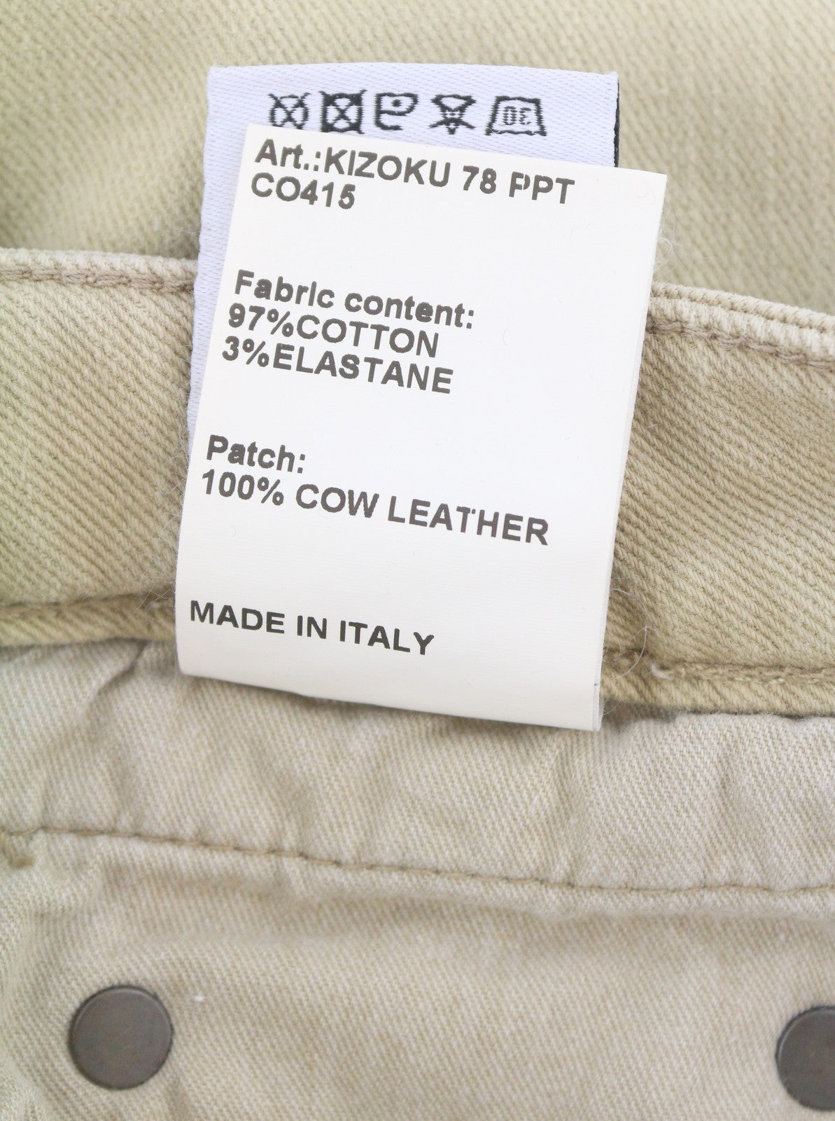 R13 berniukiški tiesūs moteriški džinsai, 24 chaki spalvos, tamprūs, trumpi, iki kulkšnių, RRP 699 € 