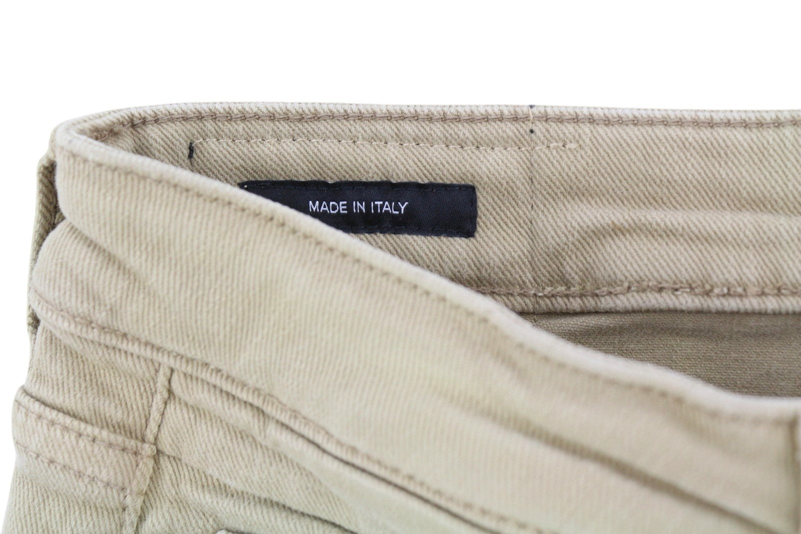 R13 berniukiški tiesūs moteriški džinsai, 24 chaki spalvos, tamprūs, trumpi, iki kulkšnių, RRP 699 € 