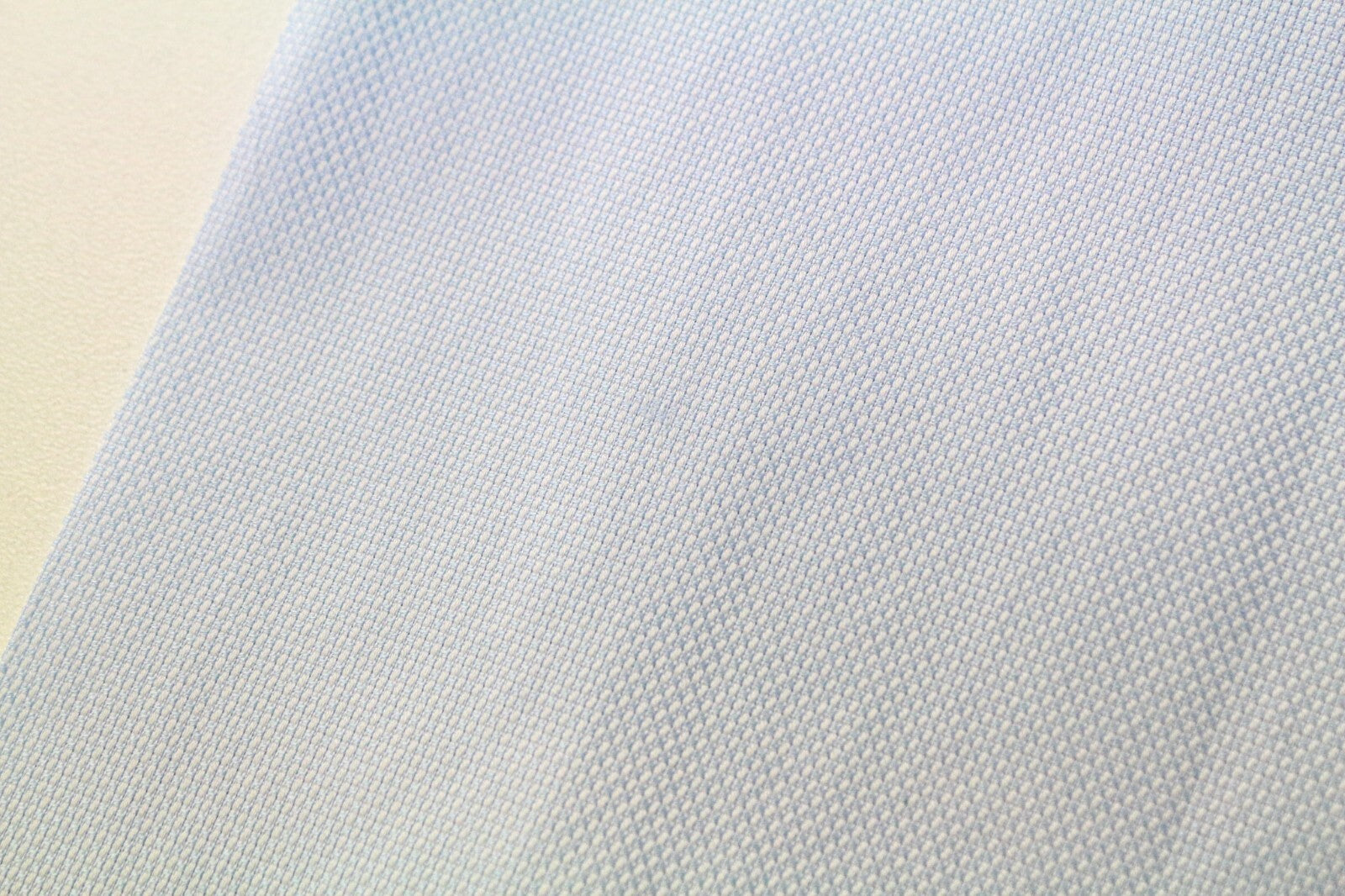 SUITSUPPLY vyriški marškinėliai 45/17 3/4 ploni grynos medvilnės šviesiai mėlyni ilgomis rankovėmis 