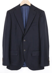 SUITSUPPLY Lazio Men's Blazer UK36L Navy Wool Lined Classic Single-Breasted