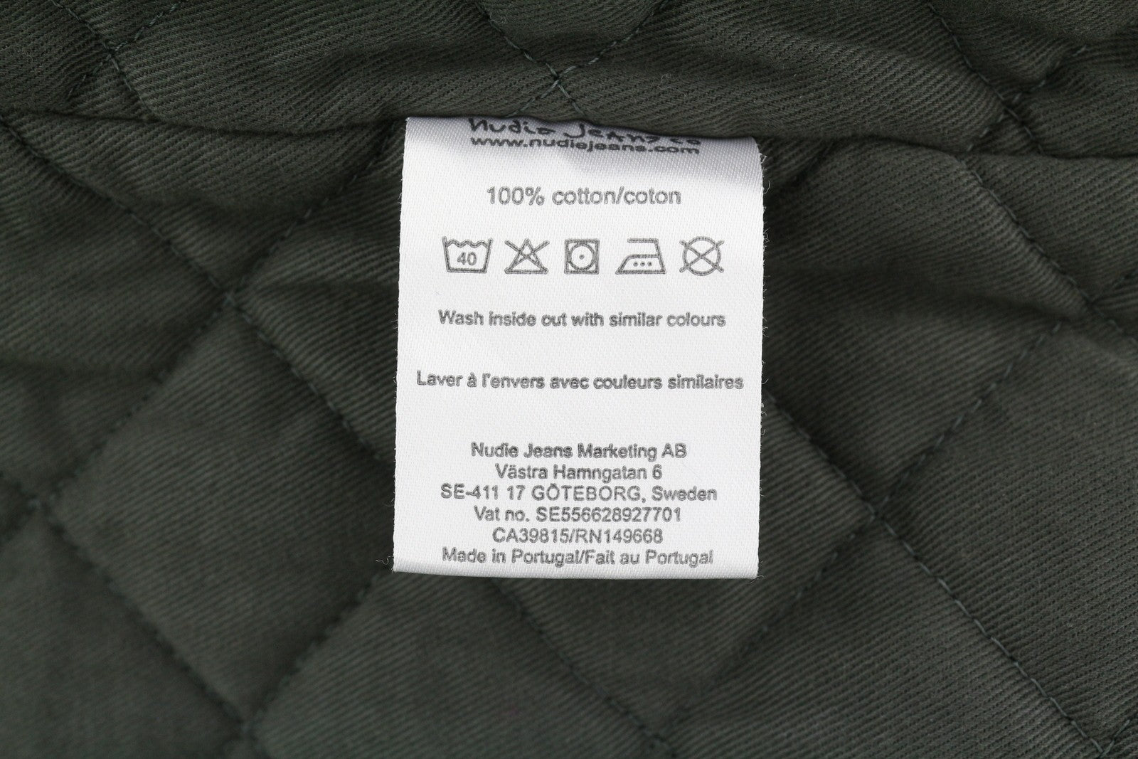 NUDIE JEANS vyriška striukė M pilka su užtrauktuku ir kišenėmis, pamušalu, lengva bomber striukė 