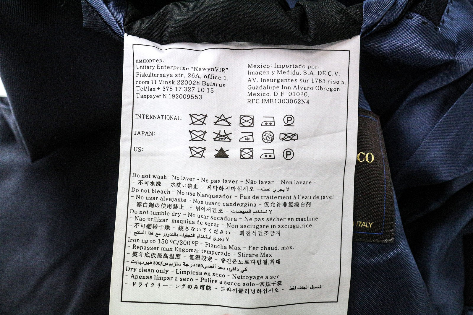 „SUITSUPPLY Lazio Blueline“ vyriškas švarkas, UK36L, tamsiai mėlynas, su pamušalu, vienos krūtinės. 