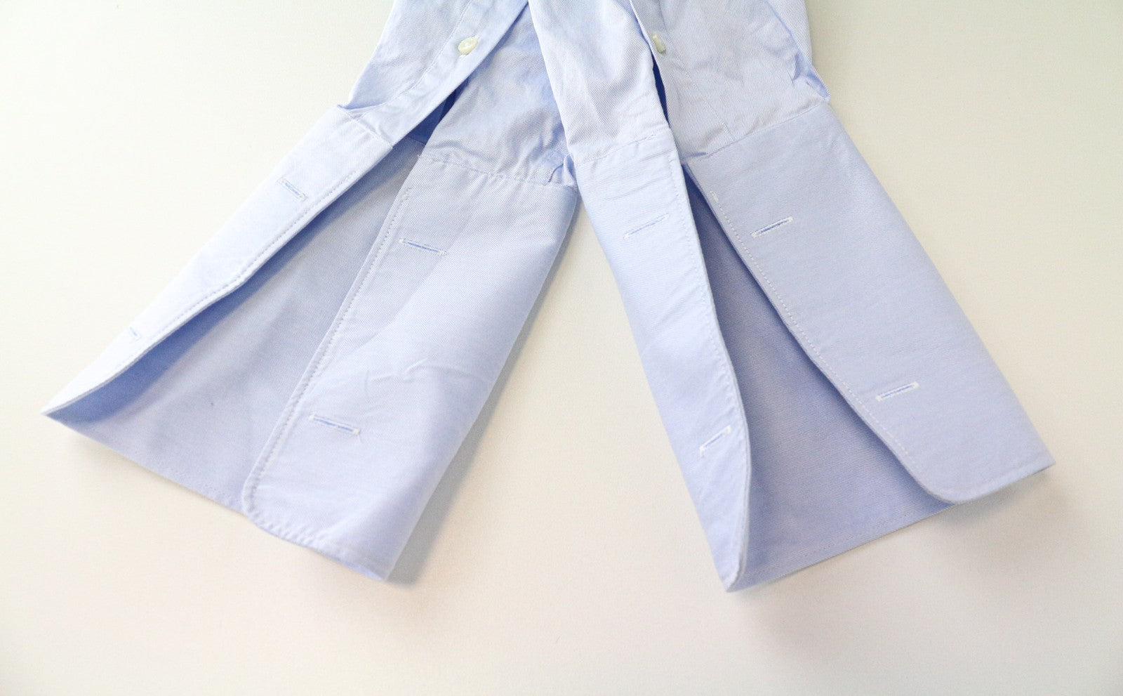 SUITSUPPLY Men's Shirt 39/15.5 Slim Blue Pure Cotton Long Sleeve Casual Classic