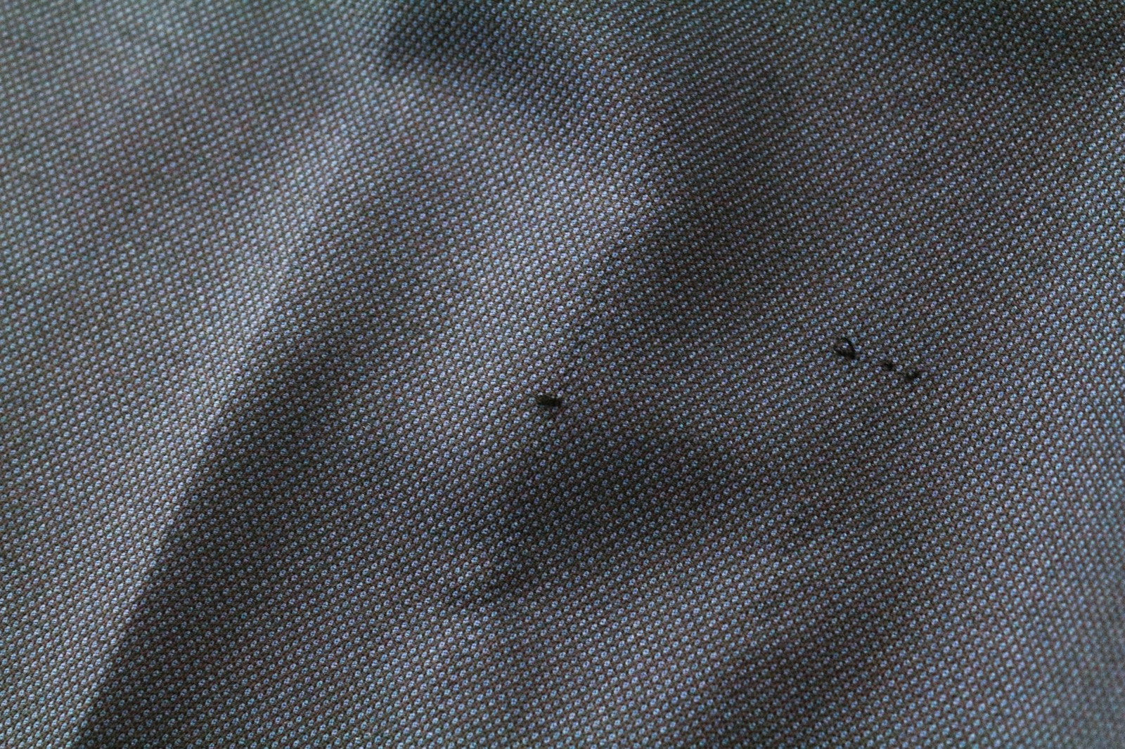 SUITSUPPLY Brescia Men's Pants UK36S Blue Wool Pleated Slim Fit Side Adjusted