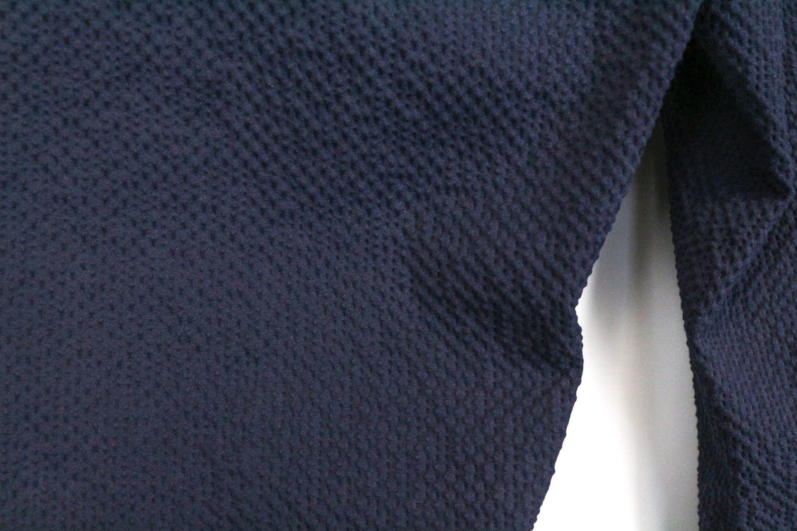 SUITSUPPLY Soho Men's Pants UK42R Navy Blue Stretch Cotton Pleated Dress Trouser