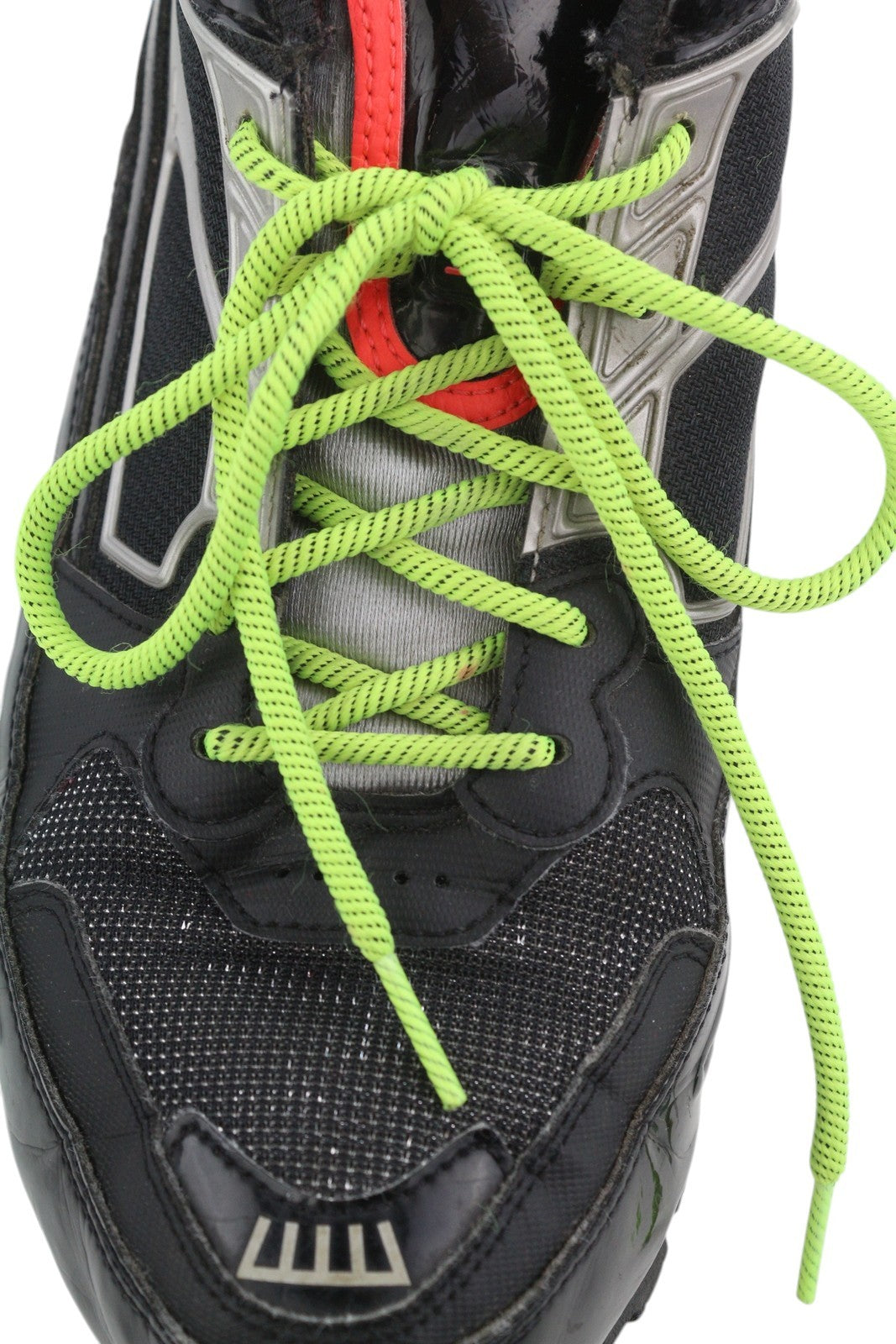 NIKE SHOX vyriški sportbačiai, žemapadžiai, suvarstomi, migdolų nosimis, EU42.5, juodi 