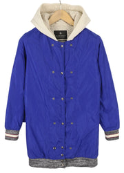 MAISON SCOTCH moteriška striukė XS, mėlyna, su spaudėmis, ilgarankovė, lengva. 