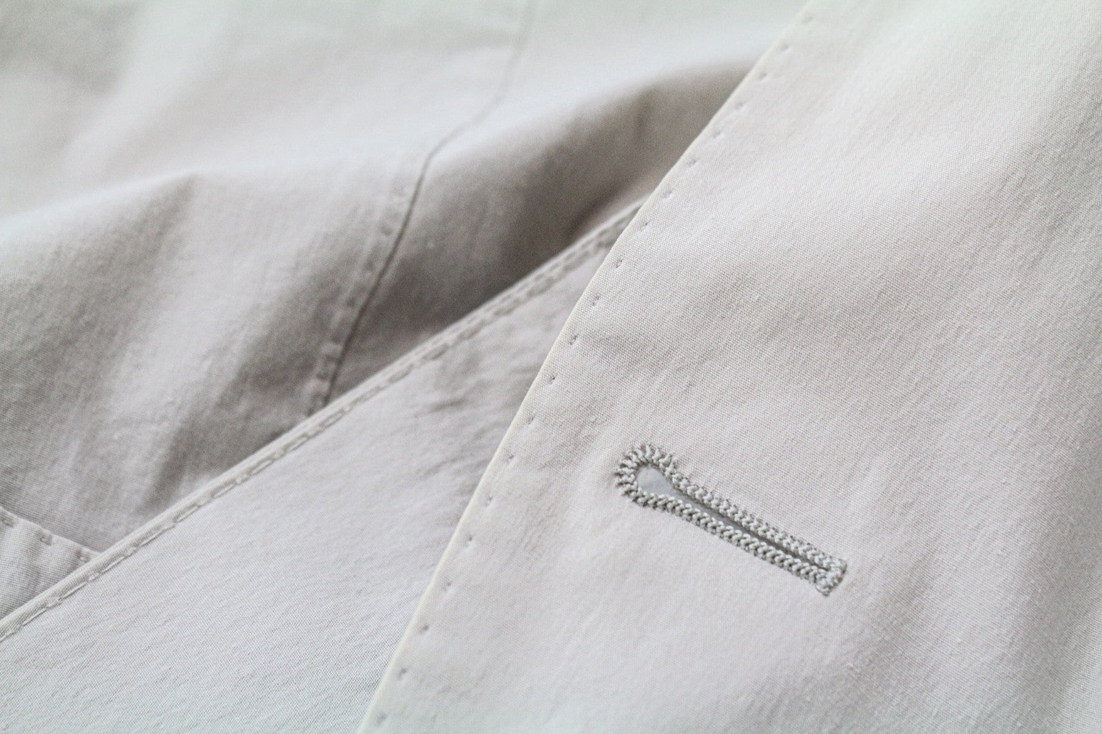 SUITSUPPLY Lazio Patch Men's Suit UK36R Beige Cotton Slim Fit 2Pc