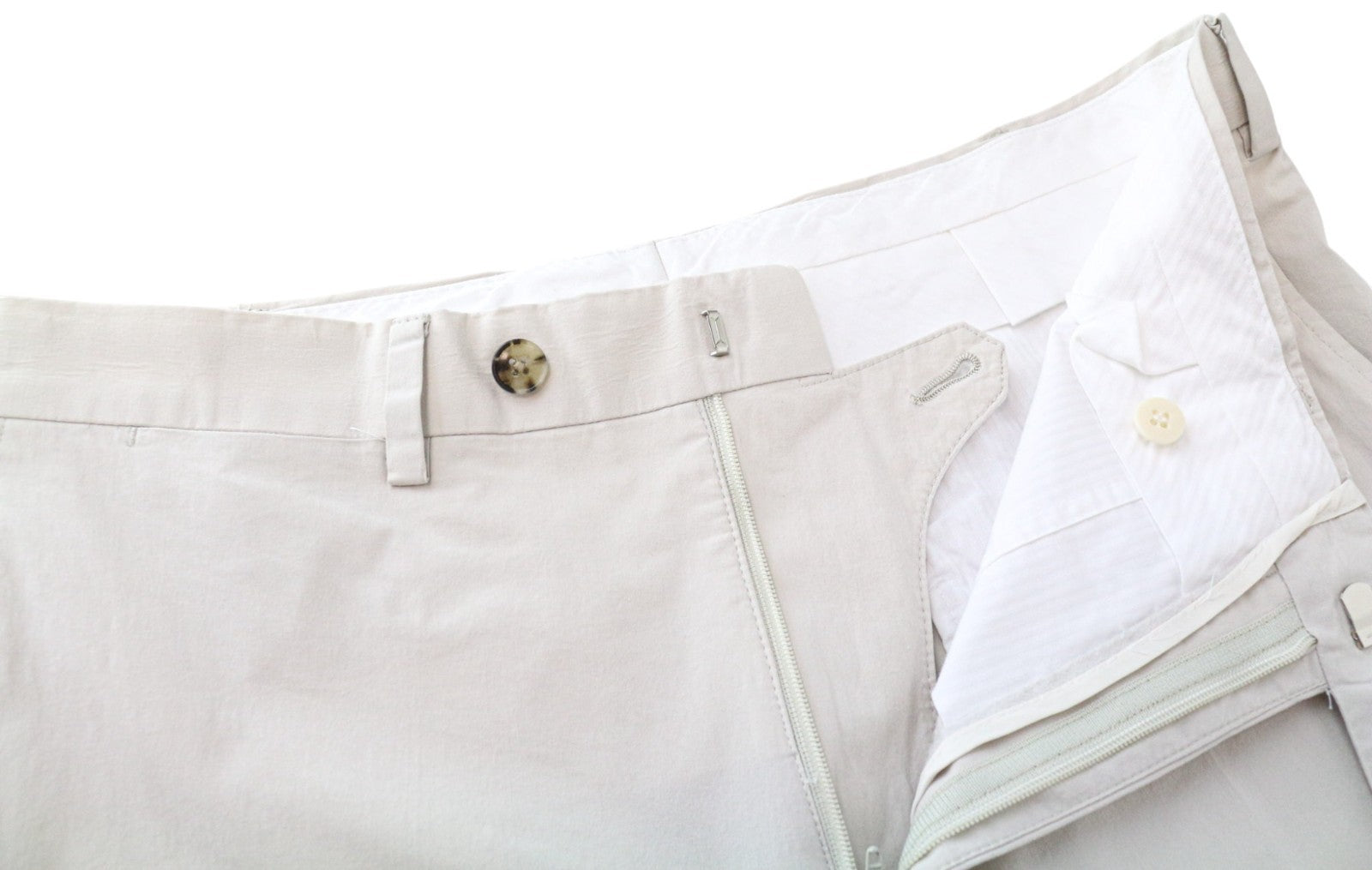 SUITSUPPLY Lazio Patch Men's Suit UK36R Beige Cotton Slim Fit 2Pc