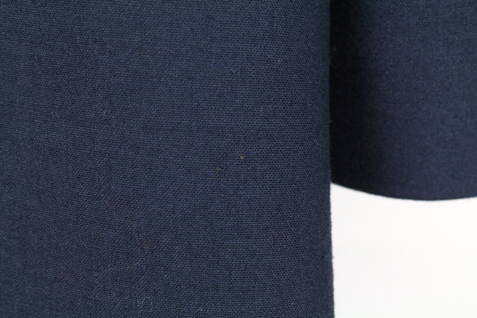 SUISTUDIO Camden moteriška suknelė UK14R tamsiai mėlyna vilnonė plona mini tunika oficiali klasika 