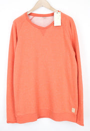 SCOTCH &amp; SODA Ams Couture vyriškas džemperis ilgomis rankovėmis, 2XL, oranžinis, medvilnės mišinio audinys 